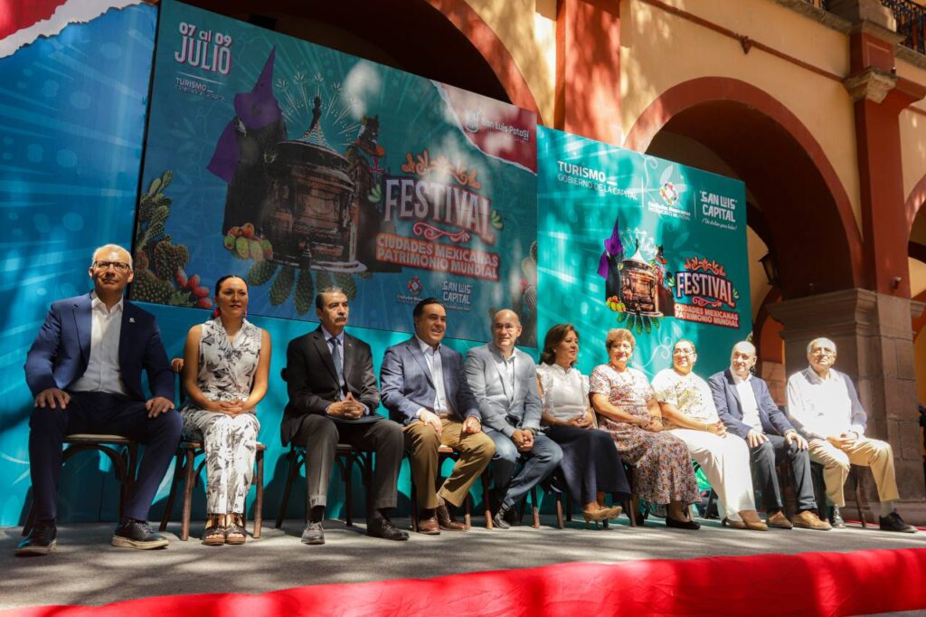 Inauguran 3er Festival Ciudades Mexicanas Patrimonio Mundial en San Luis Potosí