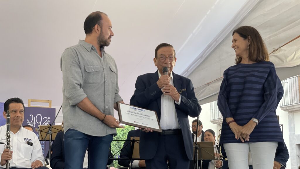 Reconoce SECULT trayectoria del músico queretano Aurelio Olvera Montaño