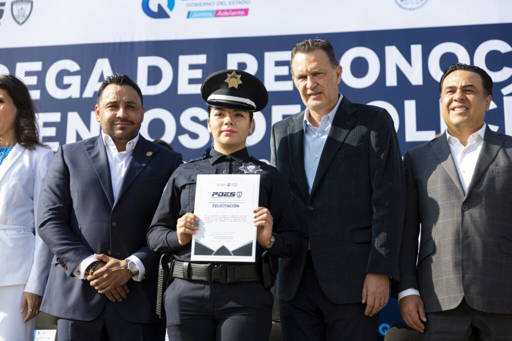 Reconoce Gobernador labor ejemplar de la Policía Estatal