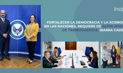 · Refuerzan mecanismos de colaboración internacional la Agencia Nacional de Integridad (ANI) de Rumania y el INAI