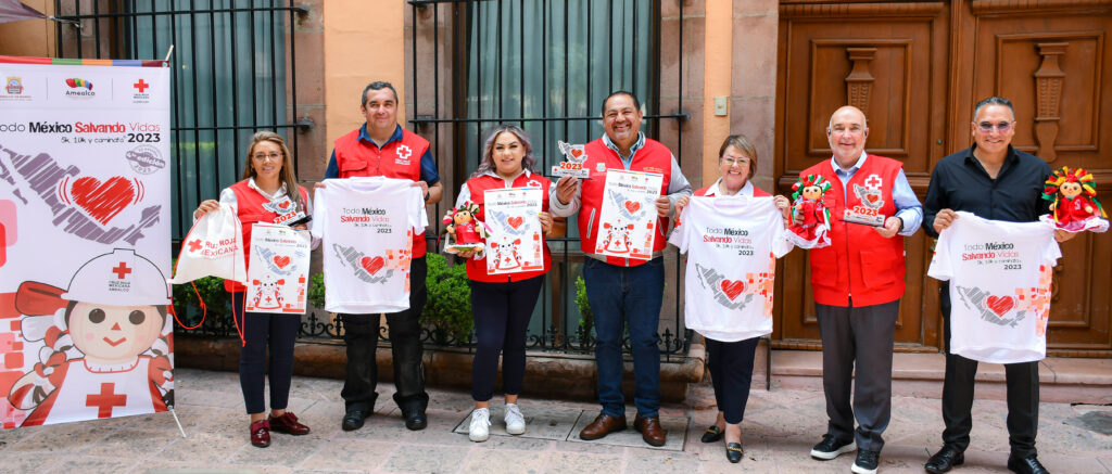 Amealco de Bonfil será sede de la carrera atlética "Todo México Salvando Vidas", de la Cruz Roja Mexicana.