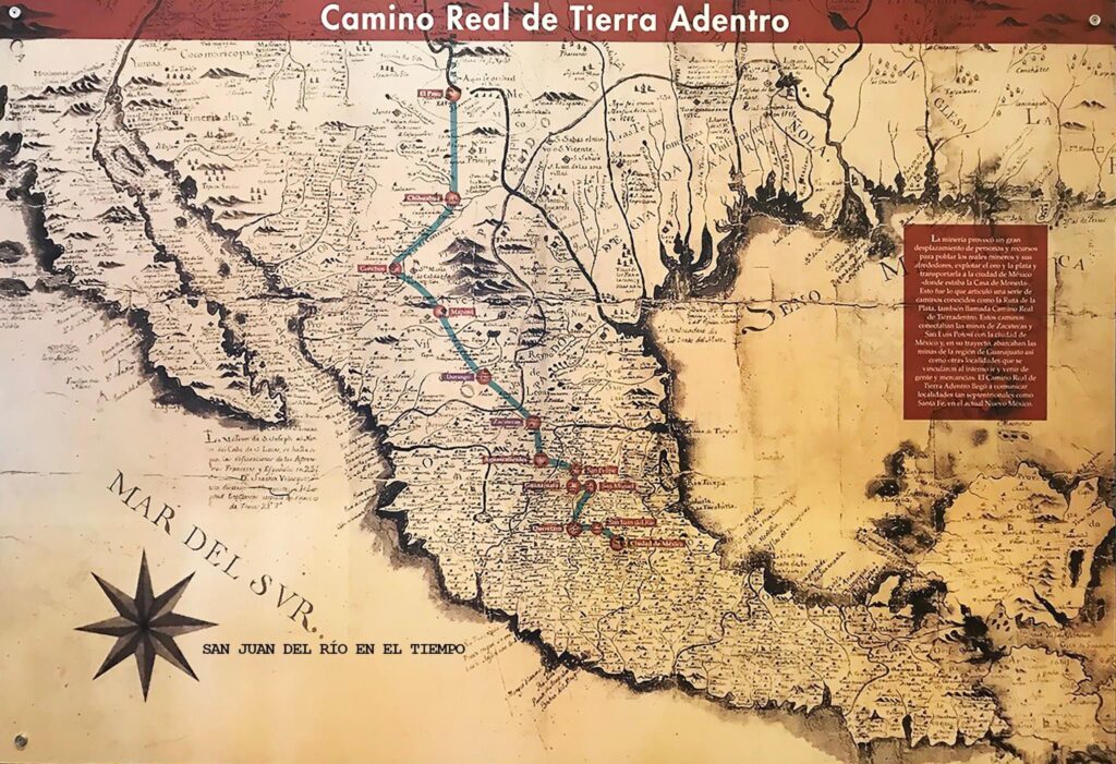 Este camino fue trazado por los conquistadores en el siglo XVI para facilitar el comercio, las campañas militares, apoyar la colonización y la evangelización