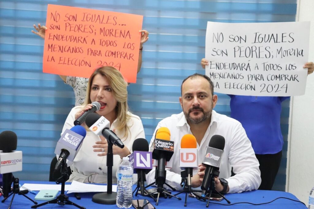 Morena endeudará a todos los mexicanos para comprar la elección 2024: Roxana Rubio