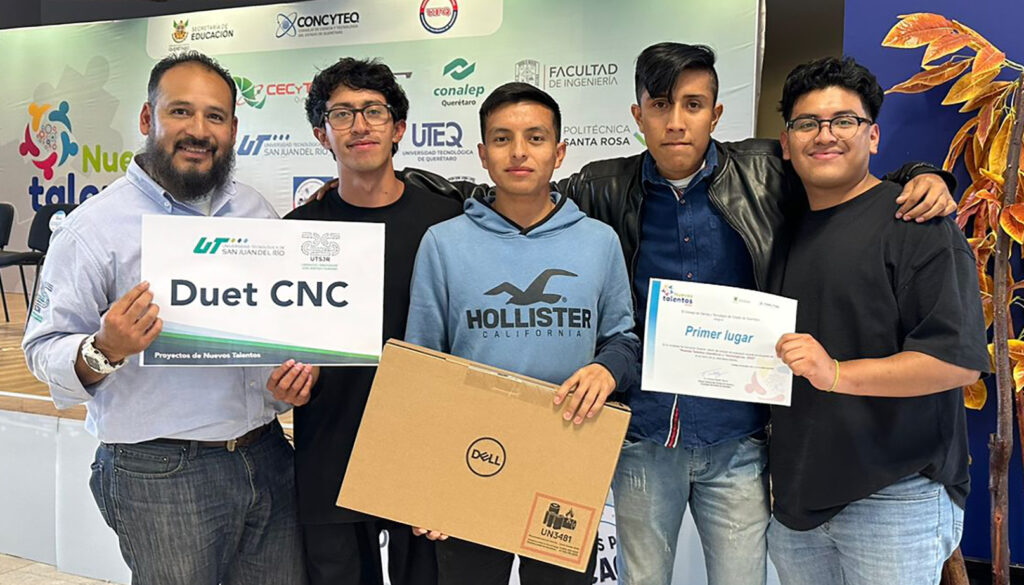 Estudiantes de la UTSJR ganan concurso de Nuevos Talentos