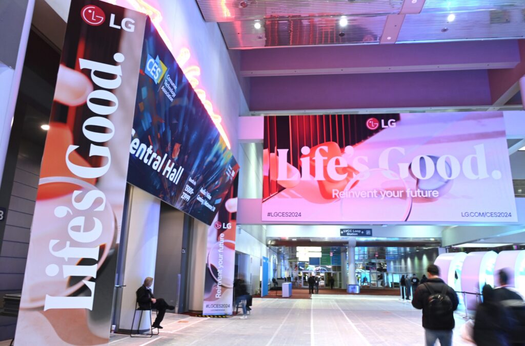 lg stand en las vegas