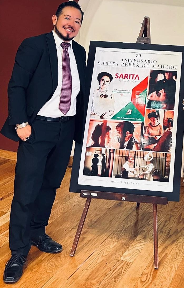 “Sarita Pérez de Madero” llega el Congreso de la Unión de la mano de su autor, el sanjuanense Dr. Angeluchy Sánchez González