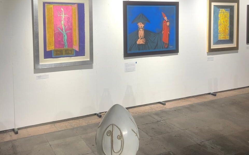exposición de arte "RUPTURA" en San Gil